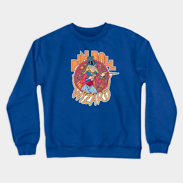 Pinball Wizzard Crewneck Sweatshirt by Chewbaccadoll